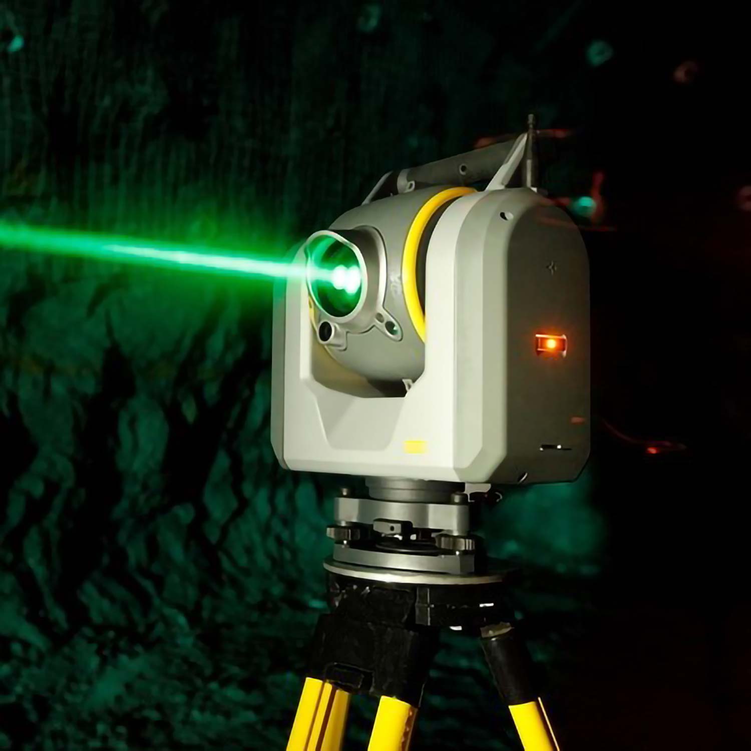 Trimble sx10 scanning total station use lasers to measure distance with very high precision
