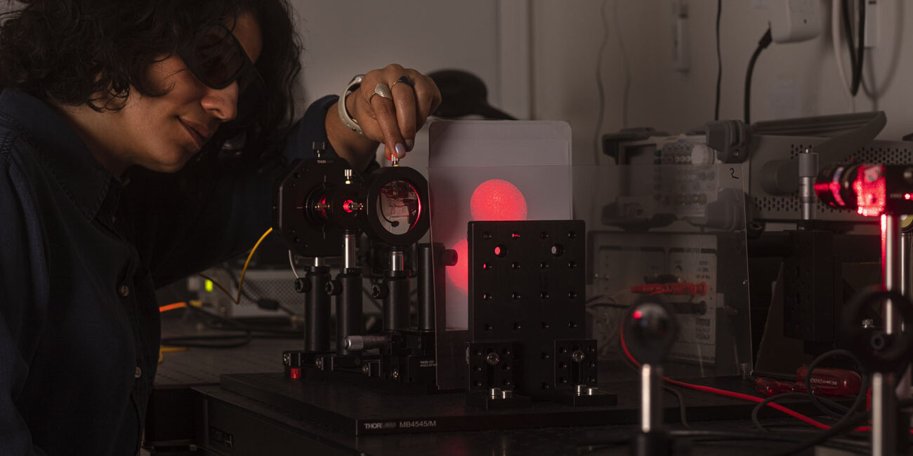 Eclipse Optics laboratory — precision optical measurement setup